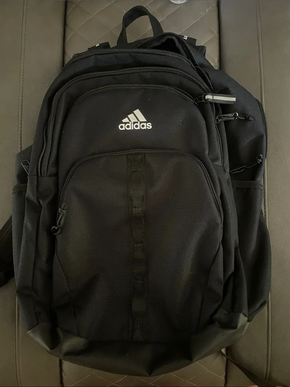 adidas Black Multi-Pocket Everyday Backpack